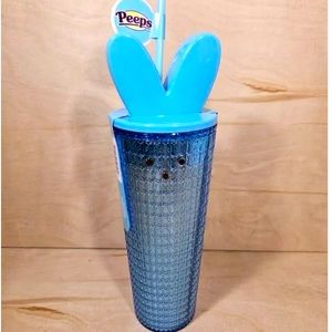 PEEPS Peeps Double Wall Tumbler 24.5 FL OZ 725ML BPA Free Blue